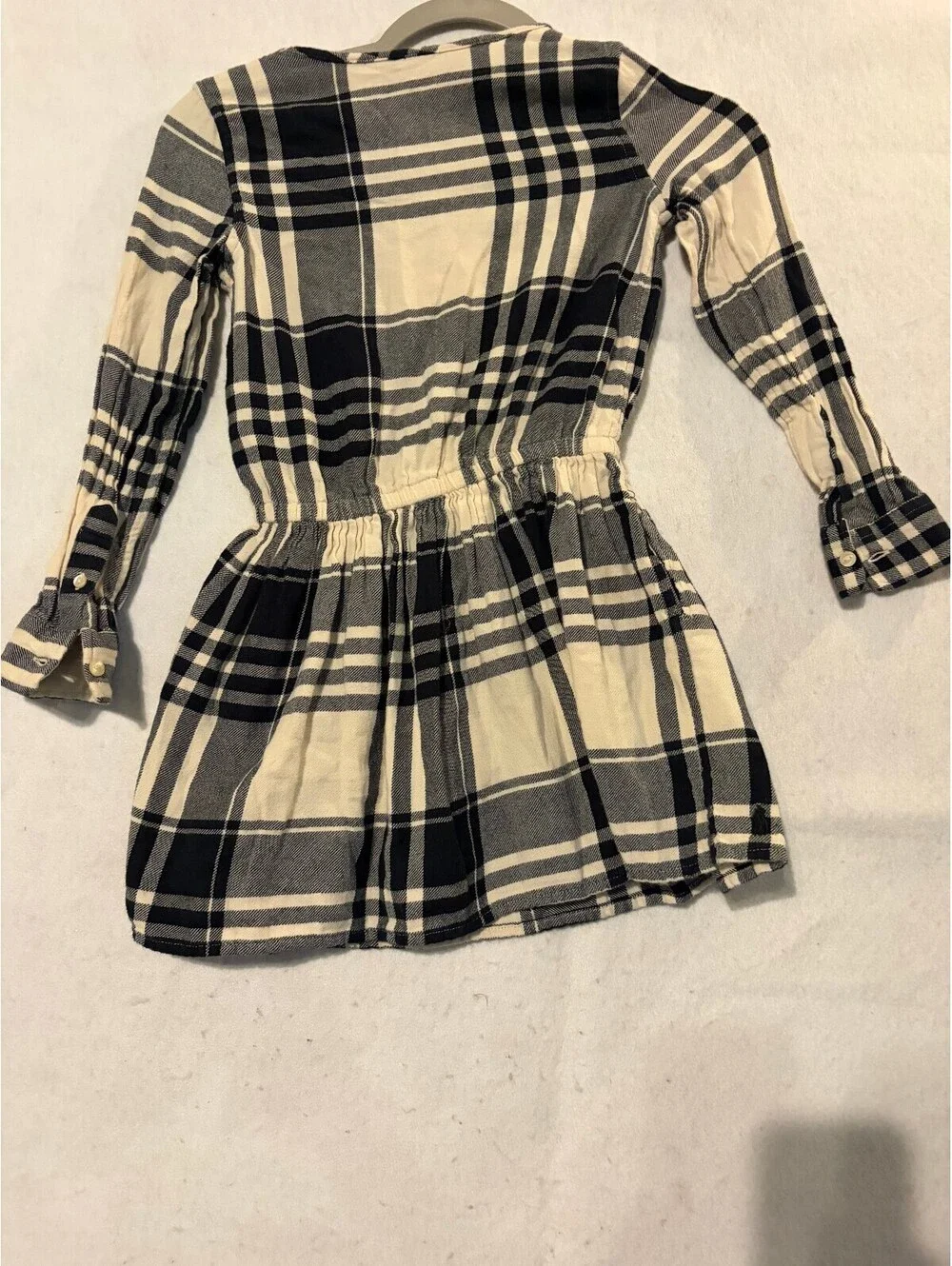 Polo Ralph Lauren Girls' Plaid Long Sleeve Dress Size 7
